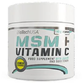 BIOTECH MSM + Vitamin C Pulver 150 g