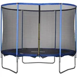 Homcom Trampolin 305 cm inkl. Sicherheitsnetz blau/schwarz