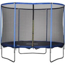 Homcom Trampolin 305 cm inkl. Sicherheitsnetz blau/schwarz