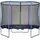 Homcom Trampolin 305 cm inkl. Sicherheitsnetz blau/schwarz