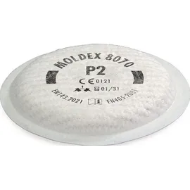 MOLDEX Partikelfilter 807001 EN 143:2021 P2 f.Ser.8000 MOLDEX