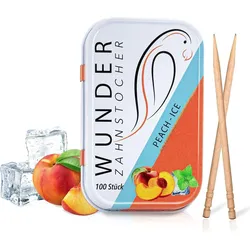 Wunder Zahnstocher Ananas Dose - Display - Inhalt 20 Stück Edle Metalldose - Lifestyle