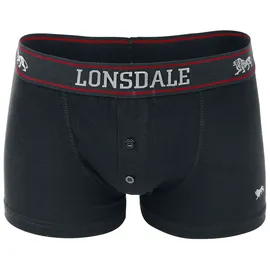Lonsdale Boxershort Oakworth in schwarz | Gr.: L
