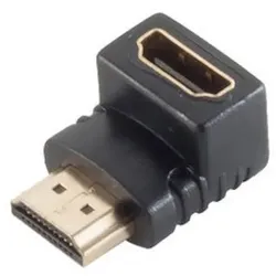 HDMI 270° Winkeladapter, HDMI A-Buchse - HDMI A-Stecker