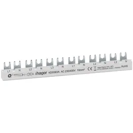 Hager Phasenschiene 1PN 12 Module