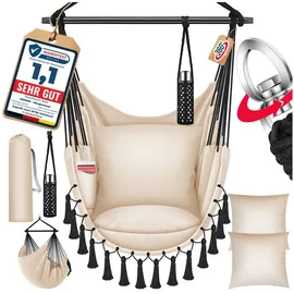 Kesser Safari XXL Hängesessel Beige