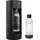 MySoda Glassy Schwarz + Glasflasche + PET-Flasche