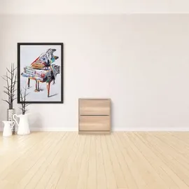 Adore Furniture Schuhschrank 26 x 84 x 73 cm braun