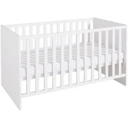 Transland Babybett Micha 70 x 140 cm Dekor Weiß