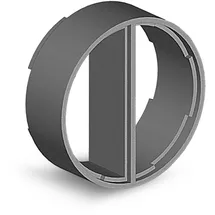 LUNOS Adapter für getrennte Kanäle 2/AD zur Verlängerung des ego und Nexxt, für 160er Rundkanal