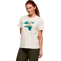 Cotopaxi Sunrise Lake Kurzarm-t-shirt - Bone - L