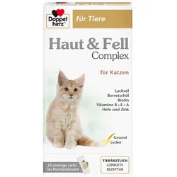 Doppelherz Haut & Fell Complex für Katzen 25 St Paste