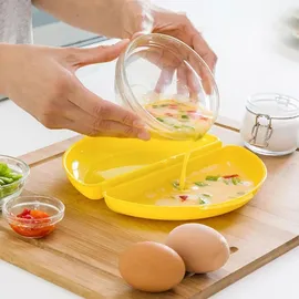 InnovaGoods Omlette Maker für die Mikrowelle, Gelb