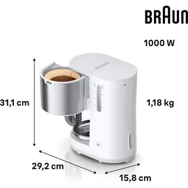 Braun PureShine KF 1500 weiß