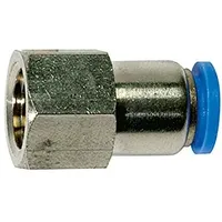 Riegler Gerade Steckverschraubung »Blaue Serie M5 innen, Ø4 mm