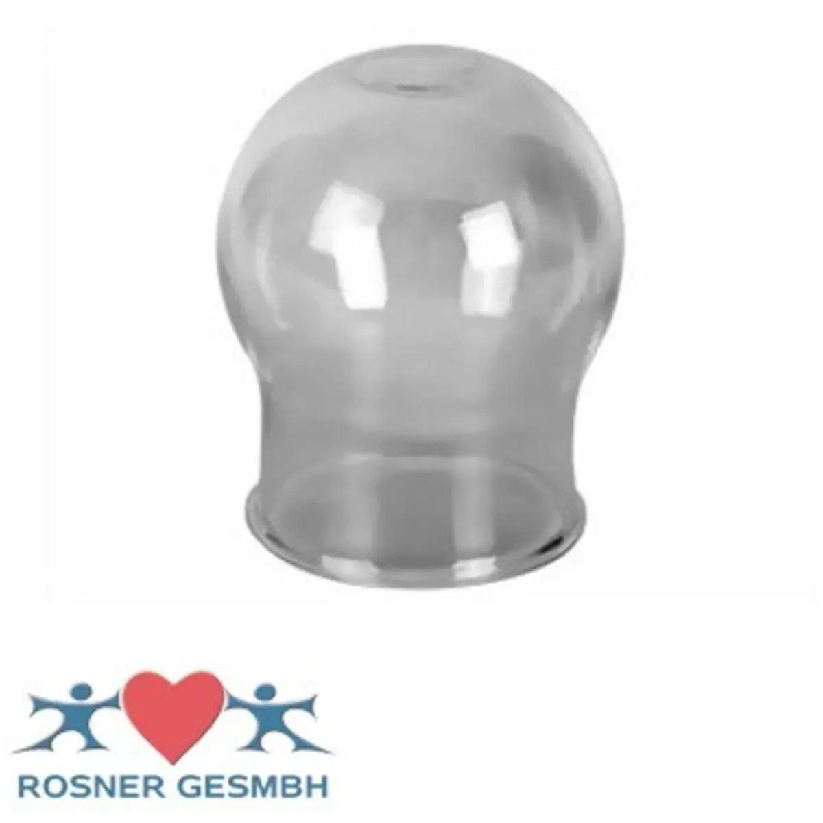 Rosner Schröpfglas ohne Ball 4 cm