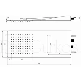PaulGurkes Wasserfall Dusch Set Unterputz Duschsystem
