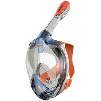 Seacsub Magica Schnorchelmaske - Blue / Orange - L/XL