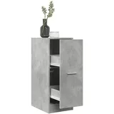 vidaXL Apothekerschrank Betongrau 30x41x77,5 cm Holzwerkstoff