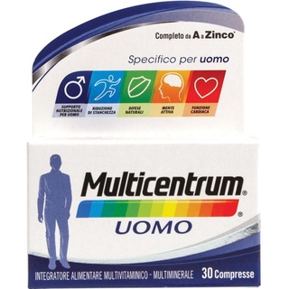Multicentrum Uomo Integratore Multivitaminico per Uomini 30 pz Compres