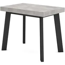 SKRAUT HOME Konsolentisch 180 x 73 x 90 cm zementgrau