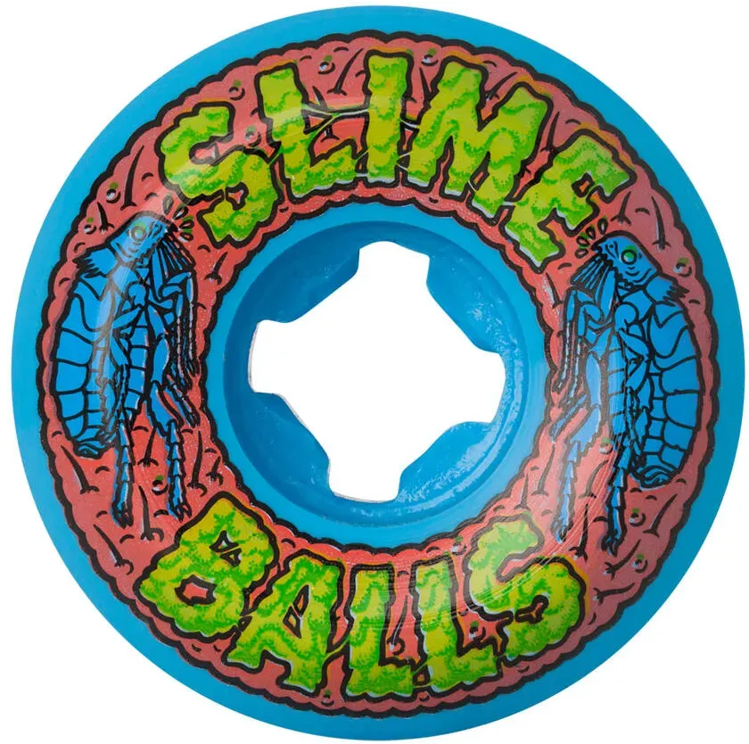 Slime Balls Flea Balls Speed Balls Blue 99A - 53mm