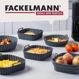 Fackelmann Ölsprüher 100 ml Edelstahl Silber