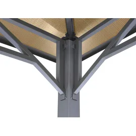 Tepro Jackson 2,76 x 2,76 m Anthrazit