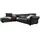 KAWOLA Ecksofa Leder 4-Sitzer Schwarz