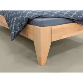 Betten-ABC Massivholzbett Rustica Kernbuche in Naturoptik, natur geölt