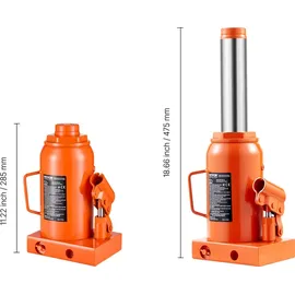 Vevor Wagenheber Stahl 285-475 mm orange