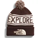 THE NORTH FACE Retro TNF Beanie-Mütze Coal Brown/Gardenia Wht Einheitsgröße