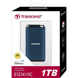 Transcend ESD410C 1 TB USB-C 20 Gbit/s Blau TS1TESD410C