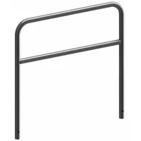 Schake Abweisebügel aus Stahlrohr Ø 48 x 2,5 mm
