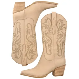 Jeffrey Campbell Stiefel beige 41