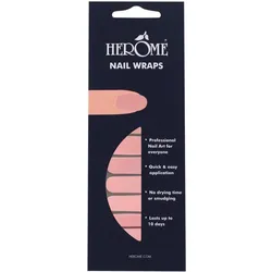 Herome Nail Wraps pink