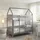 masseno Etagenbett ELENA 80 x 190 cm Kiefer massiv grau
