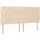 vidaXL Boxspringbett 200 x 200 cm Creme