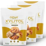 Xylit Birkenzucker 15kg Zuckerersatz Vegan Zahnfreundlich Kalorienarm GiDeli