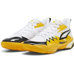 Genetics Basketballschuhe Erwachsene PUMA White Yellow Sizzle One Size