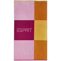 ESPRIT Strandtuch in mehrfarbigen Colour Block-Design