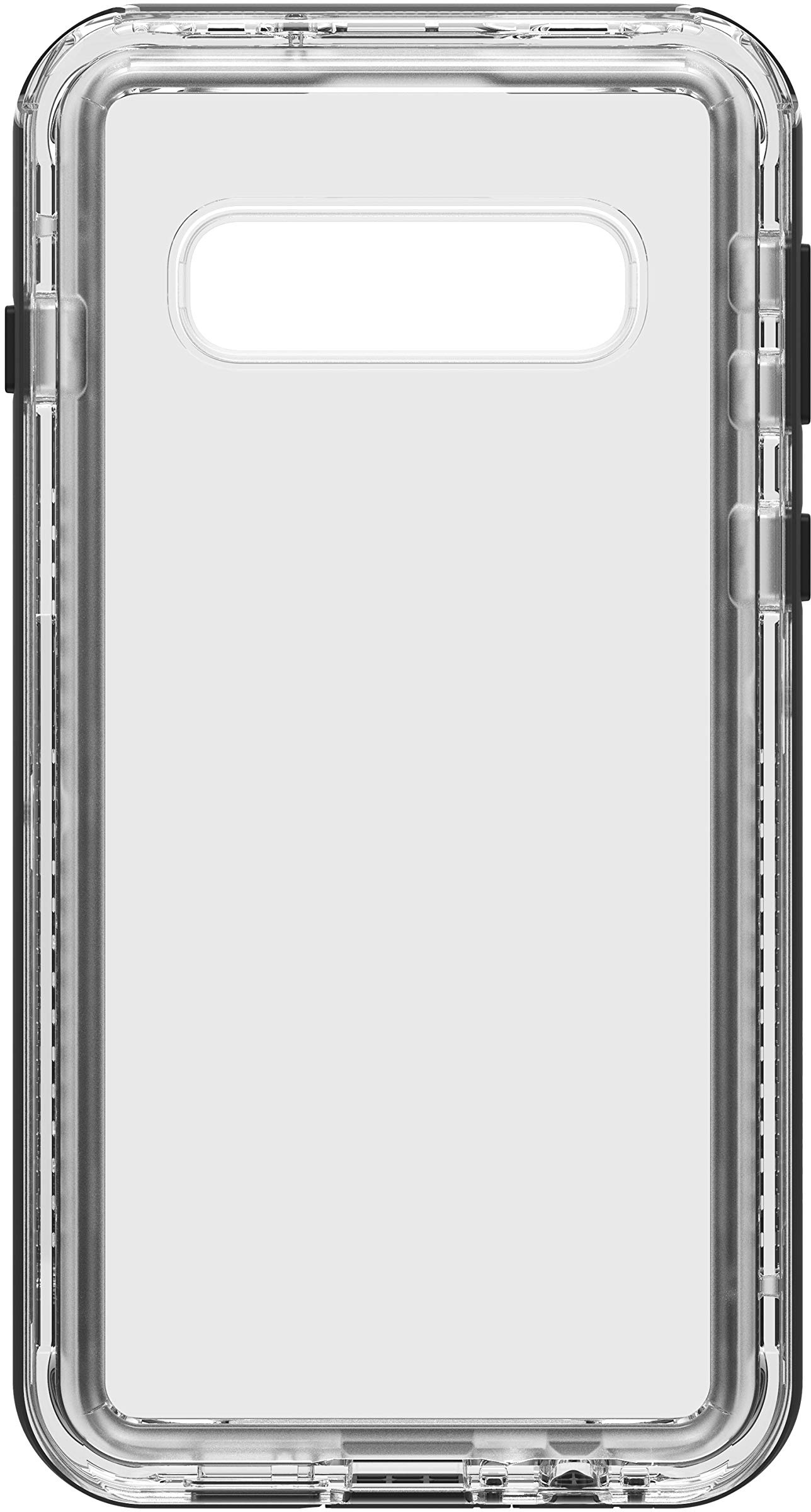 LifeProof für Samsung Galaxy S10, Schlanke, sturzgeschützte, schmutzabweisende und schneesichere Schutzhülle, Next Serie, Transparent/Schwarz