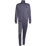 adidas Herren SPORTSWEAR Basic 3 STRIPES Tricot TRACKSUIT, preloved violet, M