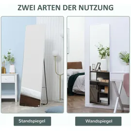 Homcom Standspiegel mit Ständer, 45 cm Spiegel, Standspiegel