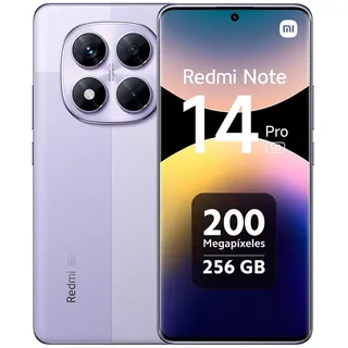 Xiaomi redmi note 14 pro 5g nfc, media tek dimentity 7300-ultra, 200mp kamera, 5110mah akku, 45w aufladen, 120hz display,Ladegerät nicht im Lieferumfang enthalten