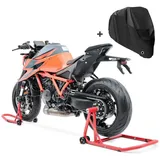ConStands Motorradheber Montageständer Set für Ducati Streetfighter V4 20-24 + Abdeckplane SM2