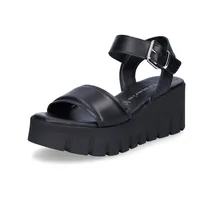 TAMARIS Keilsandalette Damen Schwarz 40