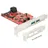 DeLock 89389 > PCIe x1 SATA 6Gb/s 2x SATA + 2x USB 3.0