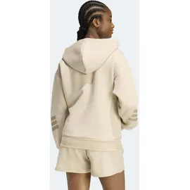 adidas Future Icons 3-Streifen Sweatjacke Damen KD7733 - crystal linen XS