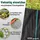 Voss.garden Bodengewebe 31,5m2 - 110g/m2, Bändchengewebe 15x2,1m, gegen Unkraut